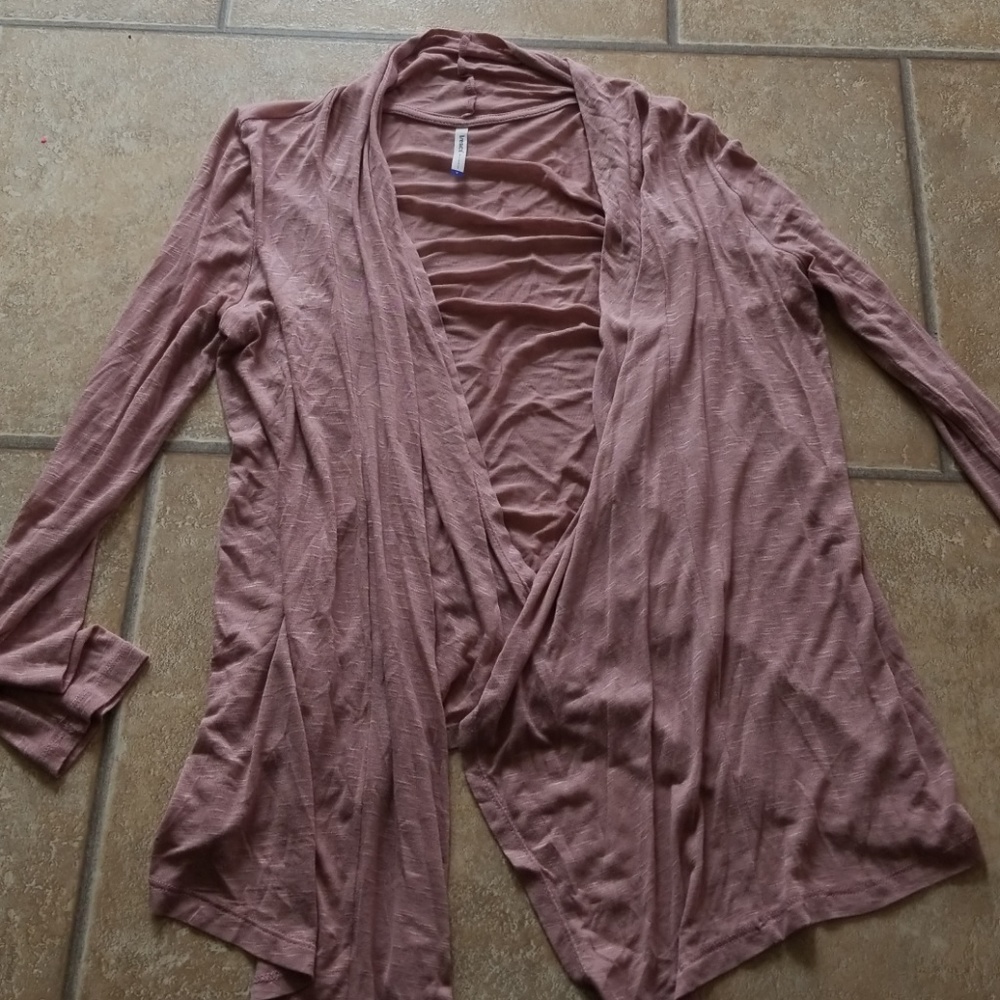 Lightweight mauve sweater LG